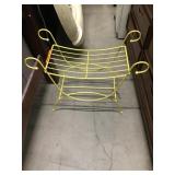 MCM Wire Vanity Stool