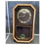 octagonal quartz wall clock