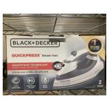 BLACK & DECKER Quick press steam iron