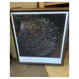 Sky over Baltimore framed wall Art