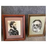 President Ulysses S.& General Robert ELee wall Art