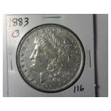 1883-O Morgan Silver Dollar