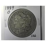 1889-O Morgan Silver Dollar