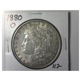 1880-O Morgan Silver Dollar
