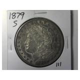 1879-S Morgan Silver Dollar