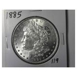 1885 Morgan Silver Dollar