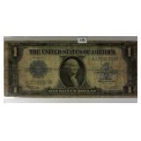 1923 Large Sized $1 Silver Certificate Note