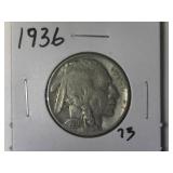 1936 Buffalo Nickel