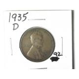 1935-D Lincoln Wheat Cent