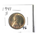 1941-S Lincoln Wheat Cent