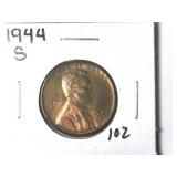 1944-S Lincoln Wheat Cent