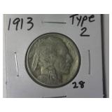 1913 Type 2 Buffalo Nickel