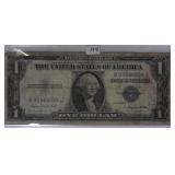 1935 G $1 Silver Certificate Note