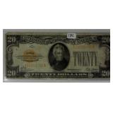 1928 $20 Gold Certificate US Note