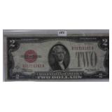 1928 C $2 Red Seal United Staes Note