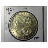 1921-S Morgan Silver Dollar