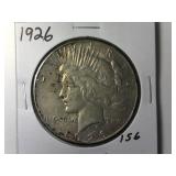 1926 Peace Silver Dollar