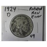 1924-D Buffalo Nickel