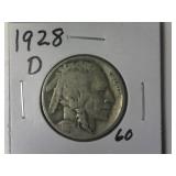 1928-D Buffalo Nickel