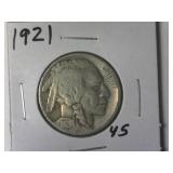 1921 Buffalo Nickel