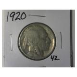 1920 Buffalo Nickel