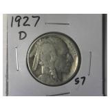 1927-D Buffalo Nickel