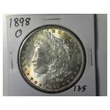 1898-O Morgan Silver Dollar