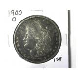 1900-O Morgan Silver Dollar