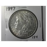 1897 Morgan Silver Dollar