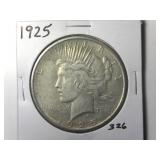 1925 Peace Silver Dollar