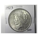 1923 Peace Silver Dollar