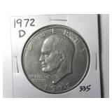 1972-D Ike Dollar