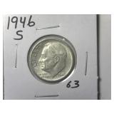 1946-S Roosevelt Dime