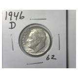 1946-D Roosevelt Dime