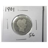 1901 Barber Dime