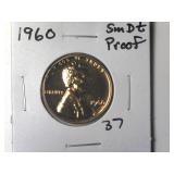 1960 Small Date Proof Lincoln Cent