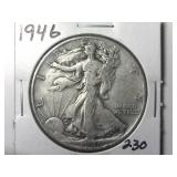1946 Walking Liberty Half Dollar