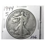 1944-S Walking Liberty Half Dollar