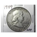 1949 Franklin Half Dollar