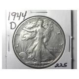 1944-D Walking Liberty Half Dollar