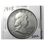 1948 Franklin Half Dollar