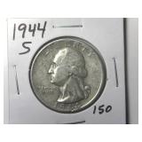 1944-S Washington Quarter