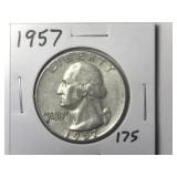 1957 Washington Quarter