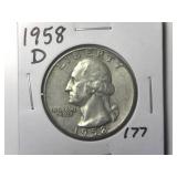 1958-D Washington Quarter
