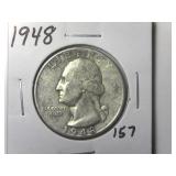 1948 Washington Quarter