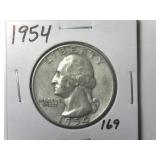 1954 Washington Quarter