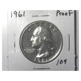 1961 Proof Washington Quarter