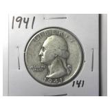 1941 Washington Quarter
