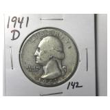 1941-D Washington Quarter