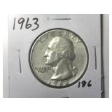 1963 Washington Quarter